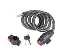 GRIFEMA GA1204-12 Lucchetto Di Sicurezza Per bicicletta Con 2 Chiavi (Nero)