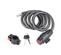 GRIFEMA GA1204-12 Lucchetto per bicicletta con 2 chiavi, nero