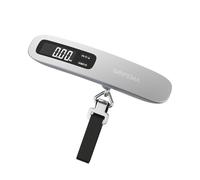 GRIFEMA GA2006 Bilancia da Bagaglio Digitale, 50 kg / 110 lb Precisione 50 g / 0.1 lb, Display LCD Retroilluminato, Funzione Tara, Design Compatto e Portatile, per Viaggi e Spedizioni