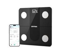 GRIFEMA GA2009 Bilancia Pesapersone Digitale Bluetooth 180 kg Nero