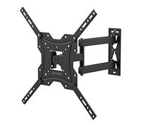GRIFEMA GB1004 Supporto TV Parete per 26-55”, Staffa TV Muro Girevole Inclinabile Universale, Fino a 30 kg, Max VESA 400x400mm, Porta TV da Parete, Supporto Muro Estensibile