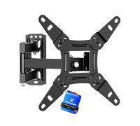 GRIFEMA GB1008-2 Supporto TV Parete per 13-43”, Staffa TV Muro Girevole Inclinabile Estensibile Universale, Fino a 20 kg, Max VESA 200x200mm Porta TV da Parete