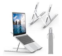 GRIFEMA GB1054 Supporto PC Portatile Antiscivolo Regolabile a 6 Angolazioni