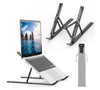 GRIFEMA GB1054B Supporto PC Portatile Alluminio Antiscivolo Regolabile a 6