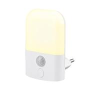 GRIFEMA GD103-1 Luce Notturna per Bambini 5 Livelli di Luminosità Regolabili, Luce Notturna con Sensore di Movimento per Cameretta, Bagno, Corridoio, Cucina, Scale, 2700K Bianco Caldo