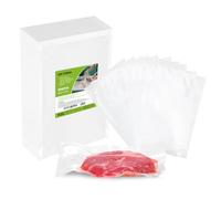 GRIFEMA GH80 Sacchetti Sottovuoto per Alimenti, 100 Buste 20x30 cm, Compatibili con Tutte le Macchine Sottovuoto, Senza BPA & Materiale Sicuro, Conservazione Lungo Termine