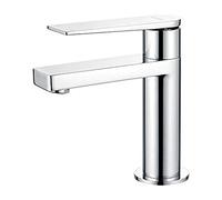 GRIFEMA Lyon, Miscelatore Lavabo, Rubinetto Monocomando per Bagno, Cromo [Exclusiva Amazon] [Esclusiva Amazon]