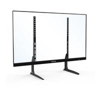 GRIFEMA Piedistallo TV Universale per TV LCD/LED/OLED/Plasma 22"-65", Altezza Regolabile, Supporta Fino a 50kg, Compatibile con VESA Max 800x400mm - Nero