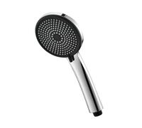 GRIFEMA Soffione doccia portatile, 3 modalità di spruzzo, cromato ad alta pressione, 216 ugelli in silicone anti-intasamento, leggero, misura universale, G807