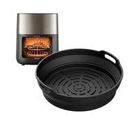GRIFEMA Teglia Silicone Rotonda Air Fryer 2 Pezzi 5-8L per COSORI Ninja