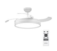 GRIFEMA Ventilatore da soffitto con luce e telecomando