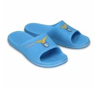 Griff Ciabatta a Fascia Compatibile con Lazio Uomo Celeste con Stemma e Scritta Celeste 44 EU