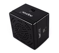 Griffin Approx - Mini altoparlante stereo portatile ricaricabile Feel Cube da 3 W RMS, con collegamento Buddy, colore: Nero
