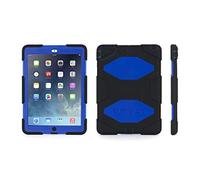 Griffin Survivor all-Terrain, Custodia Cover per iPad Air, Nero/Blu