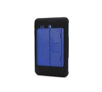 Griffin Survivor Slim 9.6 "protezione schermo, colore: Nero/Blu-Custodia per tablet, in silicone, colore: Nero, Blu, Policarbonato, in silicone, per Samsung Galaxy Tab, E 9.6, anti polvere E Resistente ai graffi, Resistente agli urti