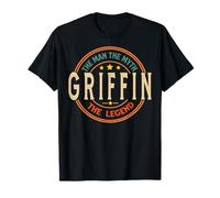 GRIFFIN The Man The Myth The Legend Vintage Personalizzato Maglietta