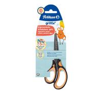 Griffix Left Handed Pointed Scissors Neon Black