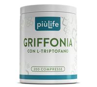 Griffonia Triptofano Alto Dosaggio PiùLife 200 Compresse Da 400mg 80mg L