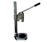 GRIFO TAPPATRICE A Colonna in ALLUMINO per Tappi Corona 2 BOCCOLE 26-29 Vino Birra