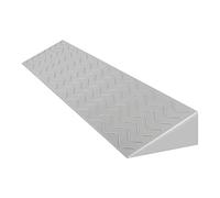Grigio,100x20x9cm,Rampa con Soglia Alta 1-10,5 Cm per Interni Ed Esterni Lunghezza 100 Cm capacità di Carico 1000 kg Rampa per Cordoli Adatta per Robot Spazzatrici Sedie A Rotelle