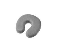 (Grigio) 2 pezzi/lotto cuscini da viaggio a forma di U cuscini da viaggio gonfiabili per voli aerei auto supporto