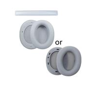 (grigio) 3 pezzi/set di cuscinetti auricolari in spugna con archetto in pelle per cuffie Edifier W800BT