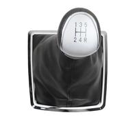 Grigio 5 Velocità Pomello Leva Del Cambio + Bastone Rivestimento per Focus MK2