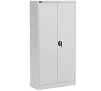Grigio Armadietto in metallo per ufficio - Serratura a chiave - 180 cm - 4 ripiani - Grigio | Fromm & Starck