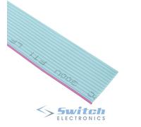Grigio Cavo Piatto a Nastro 1.27mm - 10 14 16 20 26 34 40 Vie