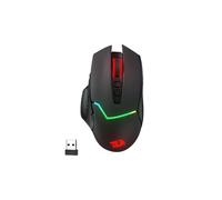 (Grigio e OTG) Mouse da gioco wireless Redragon M690 PRO Mouse cablato da 8000 DPI Tasto fuoco rapido