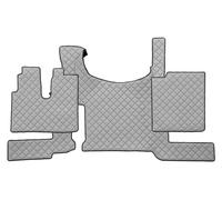 Grigio Eco Pelle Tappetini per Man Tgx 2021 + Trucks Con Adr Terra Freno Lefthd