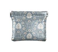 Grigio Europeo Vintage Floreale Delle Donne Piccola Borsa Del Cambiamento In Pelle Portatile Organizzazione Borse per Uomo Donna Viaggio, Grigio Europeo Vintage Floreale, 1 size