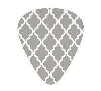 Grigio marocchino,12 pezzi di plettri per chitarra, 3 plettri di diverso spessore per chitarra acustica, basso, ukulele
