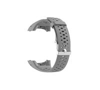 (grigio)Polar M400 / M430 Braccialetto per orologio da allenamento in silicone nero