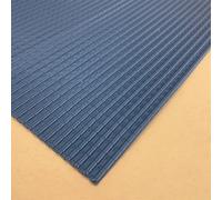 Grigio PVC Modello Simulazione Tegole 20x29.5cm per G Scale Model Building, Sand Table DIY Architettura Scenery Craft Sheet