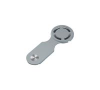(Grigio scuro)Supporto per schermo laterale del computer Supporto per telefono Supporto posteriore a