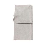 Grigio Soft Makeup Brush Rolling Case Mini Cosmetic Brush Organizer Portatile Roll Up Brush Holder Sacchetto