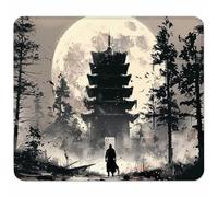 Grigio Tappetino Mouse Piccolo 270x220mm, Tappetini Mouse Gaming Architettura, Mousepad Impermeabile e Antiscivolo, con Bordo Cucito, Pratica e Facile da Pulire, Ufficio, Laptop, PC, Regalo 8-9291