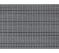Grigio Tettuccio Piastrella Decorativi Foglio 200X100mm (Confezione Di 2) Ho /