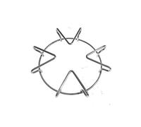 GRIGLIA 1 FUOCO FILO CROMATA ADATTABILE SMALVIC DIAMETRO 16.5 CM