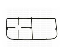 GRIGLIA 1 FUOCO PIASTRA NERA 460 X 235 CUCINA ARISTON INDESIT