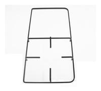 Griglia 1 fuoco + piastra nera lucida cucina gas Samet Ocean 45,5 x 23,4 cm