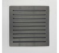 Griglia 22 X 22 CM Ghisa Ruggine Pannello Forno a Camino Da Spartherm