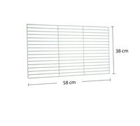 Griglia 58x38 CM Massiccio Sostituzione BBQ Angolare Ruggine Universale Nuova