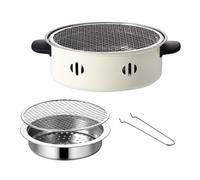 Griglia a Carbone, Griglia per Barbecue a Carbone Portatile, Accessori da Cucina per Interni Ed Esterni