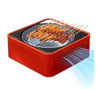 Griglia a Carbone Portatile,Fornello Barbecue Da Tavolo Compatto Per Esterno,Barbecue Portatile - Per Casa Campeggio Giardino Viaggio Cortile Picnic Spiaggia Interno Esterno Cucina e Festa