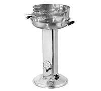 Griglia a carbone tepro griglia a colonna in acciaio inox Hartford, superficie della griglia: circa 39 cm Ø