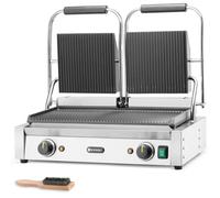 HENDI 263709 Grill a Contatto, Versione Doppia