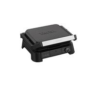 GRIGLIA A CONTATTO TEFAL SuperGrill 3-in-1 37.8 cm 2000 Watt, Potenza 2000 W, altezza regolabile, Contenitore olio antiaderente, Piastre asportabili, Compatibile per lavastoviglie, Nero, Acciaio inox