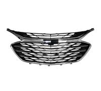 Griglia a doppio ponte Per Chevrolet Per Malibu 2019-2023 Griglia Paraurti Anteriore 3 Pezzi Aspirazione Aria Diffusore Rete Kit Modifica Della Carrozzeria Anteriore nido d'ape Griglia(Bright Black)